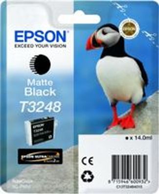 Epson C13T32484010 Epson Tintenpatrone matte black T 324 T 3248