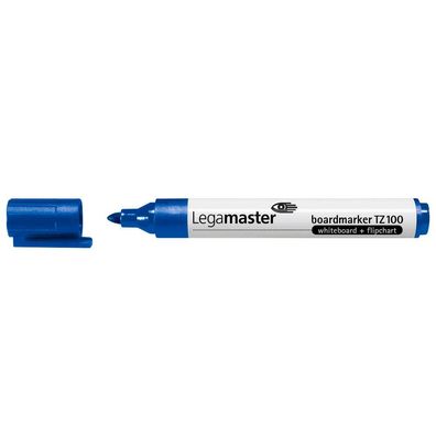 Legamaster 1105 03 10x TZ 100 Whiteboard- und Flipchart-Marker blau 1,5 - 3,0 mm