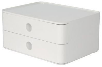 HAN 1120-12 SMART-BOX Allison Schubladenbox - stapelbar, 2 Laden, weiß