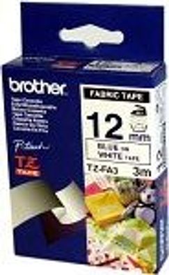 brother TZe-Tape TZe-FA3 Textilband zum Aufb?geln,