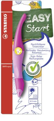 Stabilo® B-46837-3 EASY- ergonomischer Tintenroller, pink hell/ dunkel