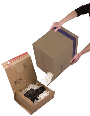 tidyPac® 30000802 Flo-Box Verpackungschips - 45 Liter