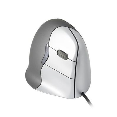 R-GO Tools VM4R Maus Evoluent VerticalMouse 4 Rechts med/ large bl/ silver retail