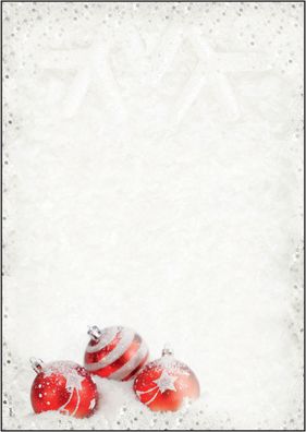 sigel Weihnachts-Motiv-Papier "Winter Flair", A4, 90 g/ qm