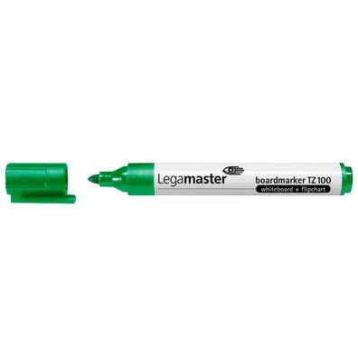 Legamaster 1105 04 10x TZ 100 Whiteboard- und Flipchart-Marker grün 1,5 - 3,0 mm