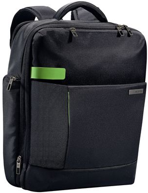 Leitz 60170095 Complete 15.6" Rucksack Smart Traveller - Polyester, schwarz