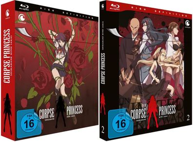 Corpse Princess - Staffel 1 - Vol.1-2 + Sammelschuber - Blu-Ray - NEU