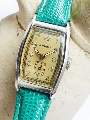 Schöne Junghans Art-deco 15Rubis Herren Vintage Armbanduhr