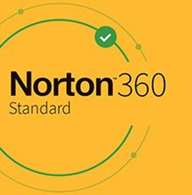 Norton 21405648 Norton 360 Standard Sicherheitssoftware Vollversion (PKC)