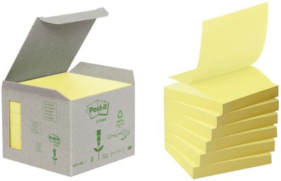 Post-it® R330-1B Recycling Z-Notes 76 x 76 mm pastellgelb(T)