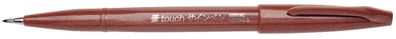 Pentel® SES15C-E Faserschreiber Sign Pen Brush - Pinselspitze, braun