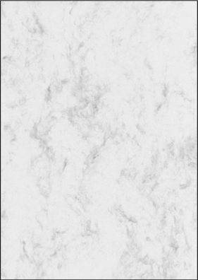 Sigel® DP 396 Marmor-Papier, grau, A4, 200 g/ qm, 50 Blatt