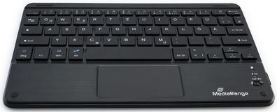 MediaRange MROS130 MediaRange Tastatur Wireless 64 Tasten Touchpad DE schwarz