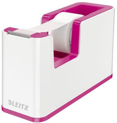 Leitz 5364-10-23 Klebeband-Abroller WOW Duo Colour pink metallic inkl. Klebefilm(S)