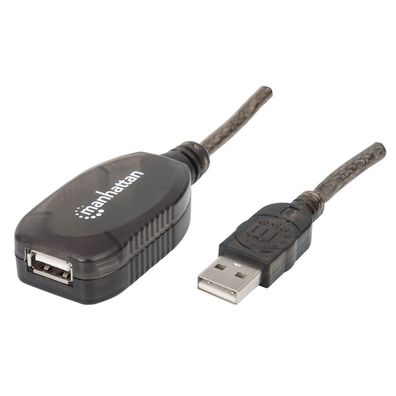 Manhattan 150958 Manhattan USB-Repeater Kabel USB 2.0 A -> A St/ Bu 20.00m si retail