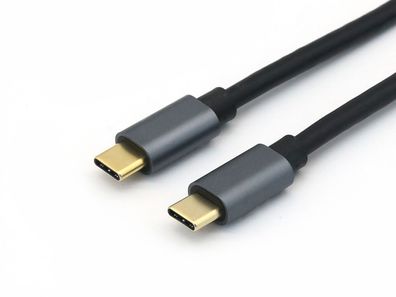 Equip 128353 USB Kabel 3.2 C -> C St/ St 0.5m 5A schwarz