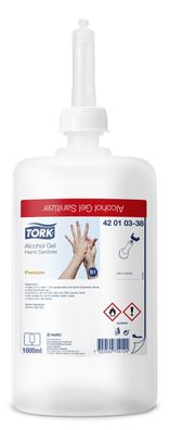 TORK 420103 Premium Händedesinfektionsgel 1,0 l