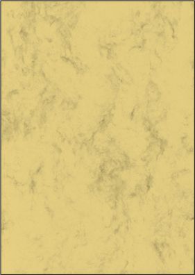 Sigel® DP 262 Marmor-Papier, sandbraun, A4, 90 g/ qm, 100 Blatt