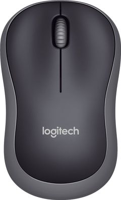 Logitech 910-002238 Logitech M 185 Cordless Notebook Mouse USB schwarz / grau