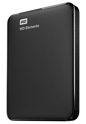 WD 6.3cm 1.0TB USB3.0 Elements Portable schwarz extern retail