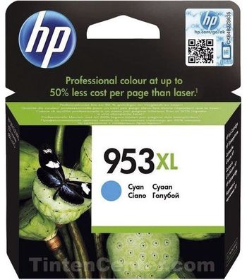 Hewlett Packard F6U16AE HP F6U16AE Tintenpatrone cyan No. 953 XL