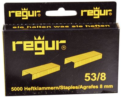 Regur® 53/8 Heftklammern 53/8, 5000 Stück
