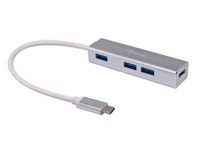 Equip 128958 Equip USB-Hub 4-Port 3.1/ C->4x3.0 0.15m o. Netzteil schwarz