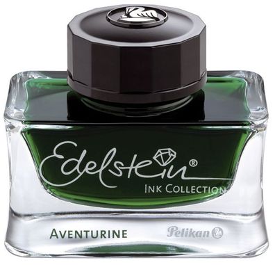 Pelikan® 339366 Edelstein® Ink - 50 ml Glasflacon, aventurine (grün)