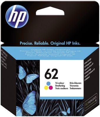 HP® C2P06AE Inkjet-Druckpatronen cyan, magenta, yellow, 165 Seiten