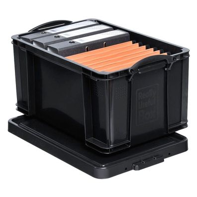 Really Useful Box 48BKCB Aufbewahrungsbox 48,0 l schwarz 61,0 x 40,2 x 31,5 cm