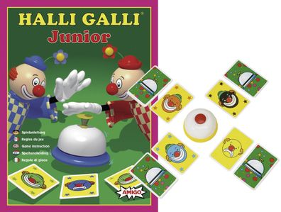 AMIGO 07790 Kartenspiel - Halli Galli Junior