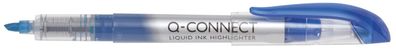 Q-Connect® KF00399 Textmarker Liquid Ink, ca. 1 - 4 mm, blau