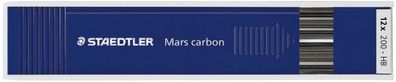 Staedtler Zeichenmine Mars carbon 200, H„rtegrad: HB