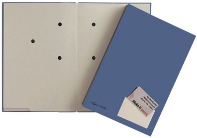 Pagna® 24205-02 Unterschriftsmappe - 20 Fächer, PP kaschiert, blau