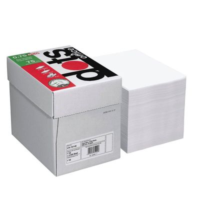dots DOT0750002 Kopierpapier office 0.75 75 g/ qm 2.500 Blatt Maxi-Box