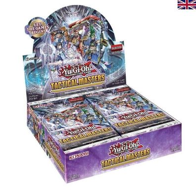 YuGiOh! - Tactical Masters Booster Display - Englisch / 1st Edition