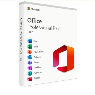 Microsoft Office 2021 Professional Plus Vollversion 1PC - unbegrenzte Laufzeit