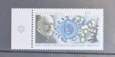 BRD - MiNr. 2825 - 100 Jahre Friedrich-Loeffler-Institut für Tiergesundheit, Riems