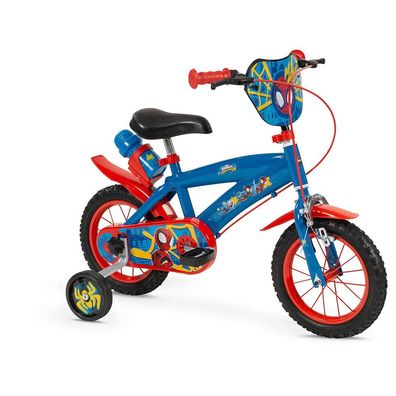 12" 12 Zoll Kinder Kinderfahrrad Disney Jungen Fahrrad Rad BMX Spiderman Marvel Bike