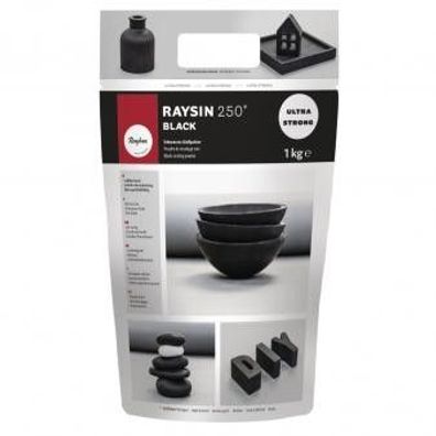 Rayher Gießpulver Raysin 250 schwarz Beutel 1 kg 34479576