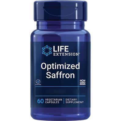 Life Extension, Optimized Saffron, 60 Veg. Kapseln