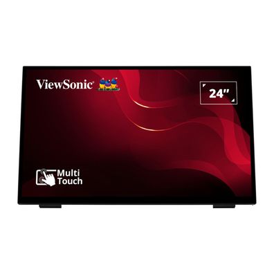 ViewSonic TD2465 Touch-Monitor, 7 ms, 61 cm, 24 Zoll, 1920 x 1080 Pixel, 250 cd/ m²