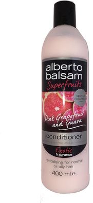 Alberto Balsam Pink Grapefruits - Superfruits Conditioner and Guara 2x400ml