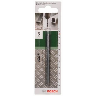 Bosch Metallbohrer HSS-R DIN 338 5,0x52x86 2609255011