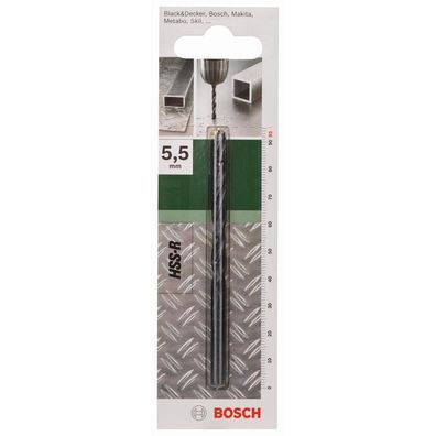 Bosch Metallbohrer HSS-R DIN 338 5,5x57x93 2609255012
