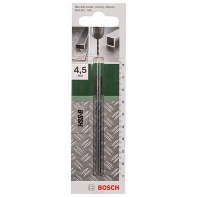 Bosch Metallbohrer HSS-R DIN 338 4,5x47x80 2609255009