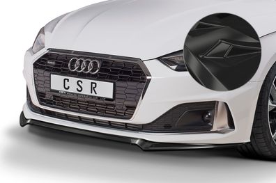 CSR Cup-Spoilerlippe mit ABE für Audi A5 F5 Basis / Advanced CSL562-G Glossy schwar