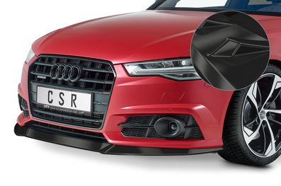 CSR Cup-Spoilerlippe mit ABE für Audi A6 C7 4G S-Line / S6 C7 4G Facelift 10/2014-20