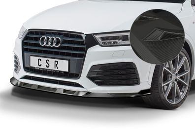 CSR Cup-Spoilerlippe mit ABE für Audi Q3 (8U) S-Line (Facelift) 2014-2018 CSR-CSL570