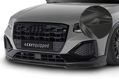 CSR Cup-Spoilerlippe mit ABE für Audi Q2 GA Facelift (nicht passend für S-Line und